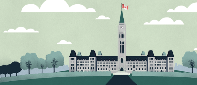 Illustration of Canadian Parliament